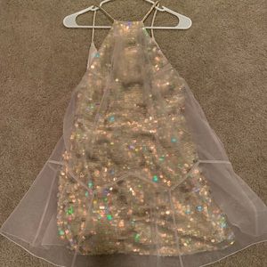 Free people mini party dress size 0